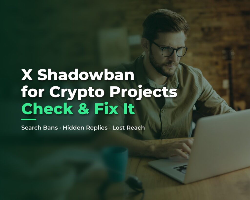 X Shadowban for Crypto Projects: How to Check and Fix It in 2026