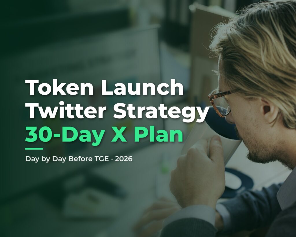 Crypto Twitter Before a Token Launch: A 30-Day X Plan for 2026